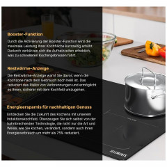 KB ELEMENTS ELK106PF Induktionskochfeld (90 cm breit, 5 Kochfelder)
