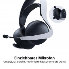 SONY PULSE Elite™ Wireless, Over-ear Gaming Headset Bluetooth Midnight Black
