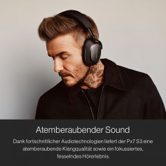 BOWERS & WILKINS Px7 S3, Over-ear Kopfhörer Bluetooth Anthracite Black