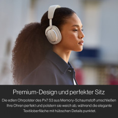 BOWERS & WILKINS Px7 S3, Over-ear Kopfhörer Bluetooth Indigo Blue