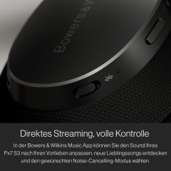BOWERS & WILKINS Px7 S3, Over-ear Kopfhörer Bluetooth Indigo Blue