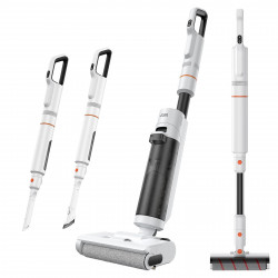 JONR ED20 Pro Nass Trockensauger,4in1 Akku Staubsauger Nass Trockensauger, Weiß
