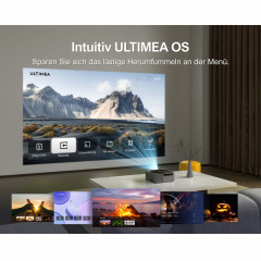 ULTIMEA Apollo P40 Beamer(Full-HD, 700 ANSI-Lumen)