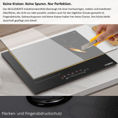 KB ELEMENTS ELK112AS Induktionskochfeld (59 cm breit, 4 Kochfelder)