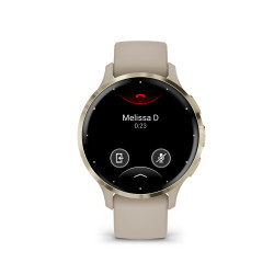 Garmin VENU 3S French Gray/Softgold Smartwatch Garmin VENU 3S French Gray/Softgold Smartwatch