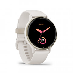 Garmin Vivoactive 5 Elfenbein/Cremegold Smartwatch