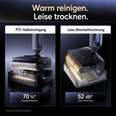 JONR H2 Pro Nass Trockensauger, Schwarz