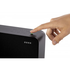 BRAUN Audio LE03 Multiroom Lautsprecher, Schwarz