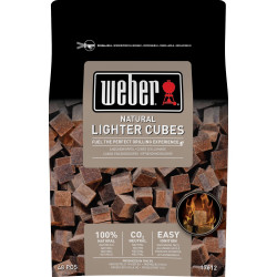 Weber Anzündwürfel braun, ökologisch
