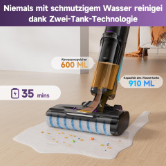 REDKEY W15 Nass Trockensauger, Grau