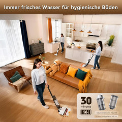 JONR ED12 Lite Nass Trockensauger, Weiß