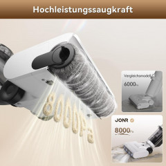 JONR ED12 Lite Nass Trockensauger, Weiß