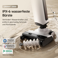 UWANT D500 Nass Trockensauger, Weiß