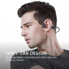 SHOKZ OpenRun USB-C, Open-ear Kopfhörer Black
