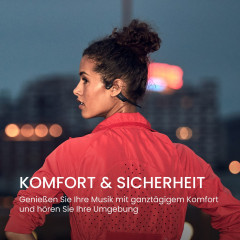 SHOKZ OpenRun USB-C, Open-ear Kopfhörer Black