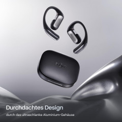 SHOKZ OpenFit Pro, Open-ear Kopfhörer Bluetooth Schwarz