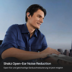 SHOKZ OpenFit Pro, Open-ear Kopfhörer Bluetooth Schwarz