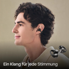 SHOKZ OpenDots 2, Open-ear Kopfhörer Bluetooth Black