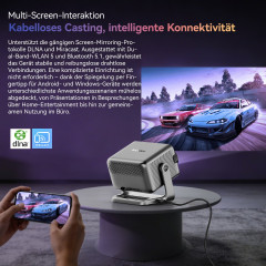 BLACKVIEW PV1000 Max Beamer(Full-HD, 1000 ANSI-Lumen)
