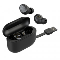 Jlab GO Air POP True Wireless Kopfhörer schwarz In-Ear Kopfhörer