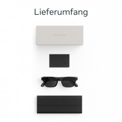 META Fury, Klassisches Schwarz, Gläser: Transitions® Grau AI Glasses