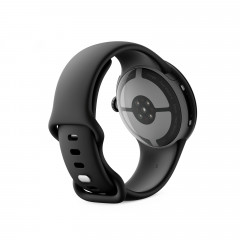 GOOGLE Pixel Watch 4 41 LTE Smartwatch Fluorelastomer, 130-215, Obsidian