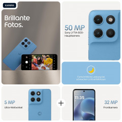 MOTOROLA moto G17 128 GB Alaskan Blue Dual SIM