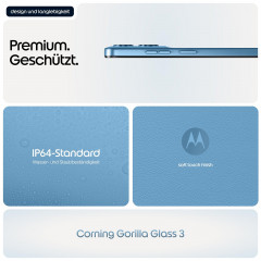 MOTOROLA moto G17 128 GB Alaskan Blue Dual SIM