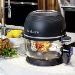 Fritaire 11533 Heißluft-Fritteuse BPA-frei Schwarz