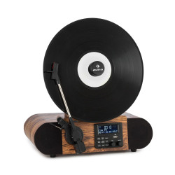 Verticalo SE DAB Retro-Plattenspieler DAB+ UKW-Tuner USB BT AUX holz Verticalo SE DAB Retro-Plattenspieler DAB+ UKW-Tuner USB BT AUX holz
