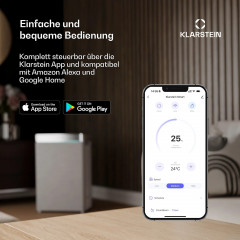 Fiji Flow 2-in-1-Deckenventilator 132 cm LED Fernbedienung App-Steuerung 2 Laufrichtungen dimmbar