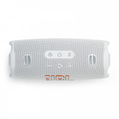 JBL Charge 6 Bluetooth-Lautsprecher, Weiß, Wasserfest