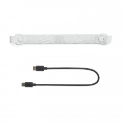 JBL Charge 6 Bluetooth-Lautsprecher, Weiß, Wasserfest