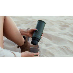 Outin Nano Basket Plus Bundle Tragbare Kaffeemaschine Forest Green