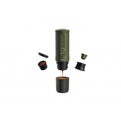 Outin Nano Basket Plus Bundle Tragbare Kaffeemaschine Forest Green