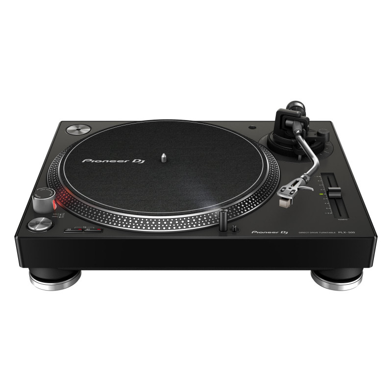 PIONEER DJ PLX 500 K Plattenspieler Schwarz