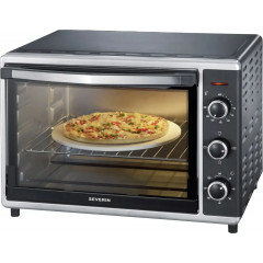 Severin Minibackofen B-Ware mit Grillspieß, mit manueller Temperatureinstellung, Heißluft-Funktion, Timerfunktion TO 2059-995 42 l