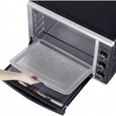 Severin Minibackofen B-Ware mit Grillspieß, mit manueller Temperatureinstellung, Heißluft-Funktion, Timerfunktion TO 2059-995 42 l