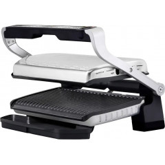 Tefal Optigrill XL Elektro Kontaktgrill Automatische Temperaturanpassung Edelstahl (gebürstet), Schwarz