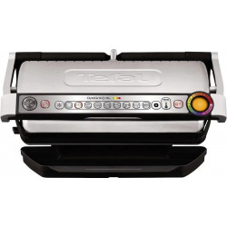 Tefal Optigrill XL Elektro Kontaktgrill Automatische Temperaturanpassung Edelstahl (gebürstet), Schwarz Tefal Optigrill XL Elektro Kontaktgrill Automatische Temperaturanpassung Edelstahl (gebürstet), Schwarz