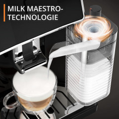 KRUPS EA9128D Sensation Milk Kaffeevollautomat Schwarz