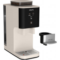 Krups Kaffeevollautomat »Coffee Crush SA4001 für Espresso & Lungo, platzsparend mit 15 cm Breite« frisch gemahlene Bohnen oder vor-gemahlen, einfache Reinigung,