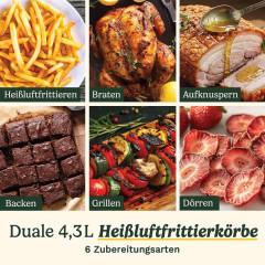 CUISINART Tri Zone 13,6l Heißluftfritteuse und Backofen