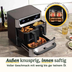 CUISINART Tri Zone 13,6l Heißluftfritteuse und Backofen