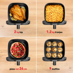 TEFAL EY 855 D EASY FRY MEGA 7,5L Heißluftfritteuse