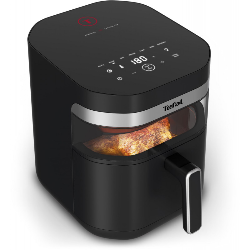 EY8328 Easy Fry Infrared Heißluft-Fritteuse schwarz