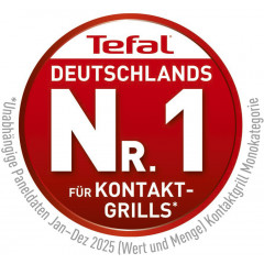 Tefal Kontaktgrill »GC750D OptiGrill Elite« 2000 W 12 Programme, intuitiver Sensor, Grillboost-Funktion, Rezeptbuch App