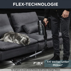 Rowenta Akku-Hand-und Stielstaubsauger »RH9958 X-Force Flex 14.60« Flex-Gelenk, hohe Leistung, bis zu 70 Min. Laufzeit, 0,9L Kapazität