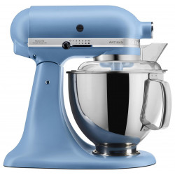KITCHENAID 5KSM175PSEVB ARTISAN VELVET BLUE Küchenmaschine Vintage Blue (Rührschüsselkapazität: 4,8 l, 300 Watt)