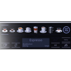 SIEMENS Espresso EQ.6 plus s100 Espressomaschine titan/schwarz